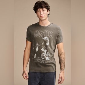 AC/DC for Lucky Brand Vintage Wash Tee R148